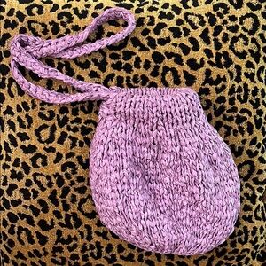VINCE lilac sac purse